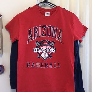 ‘Gildan’ UofA 2012 NCAA Baseball College World Series T-Shirt